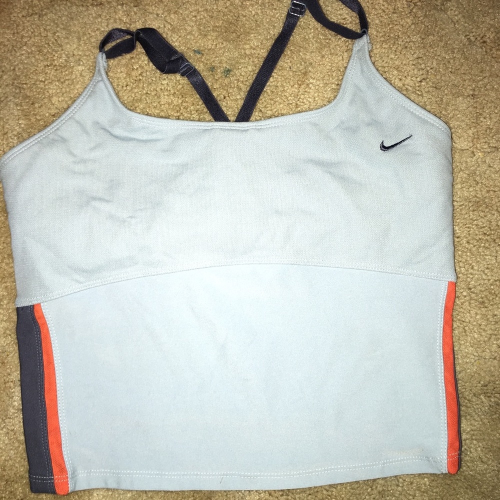 GUC Nike sports athletic yoga top built in bra S